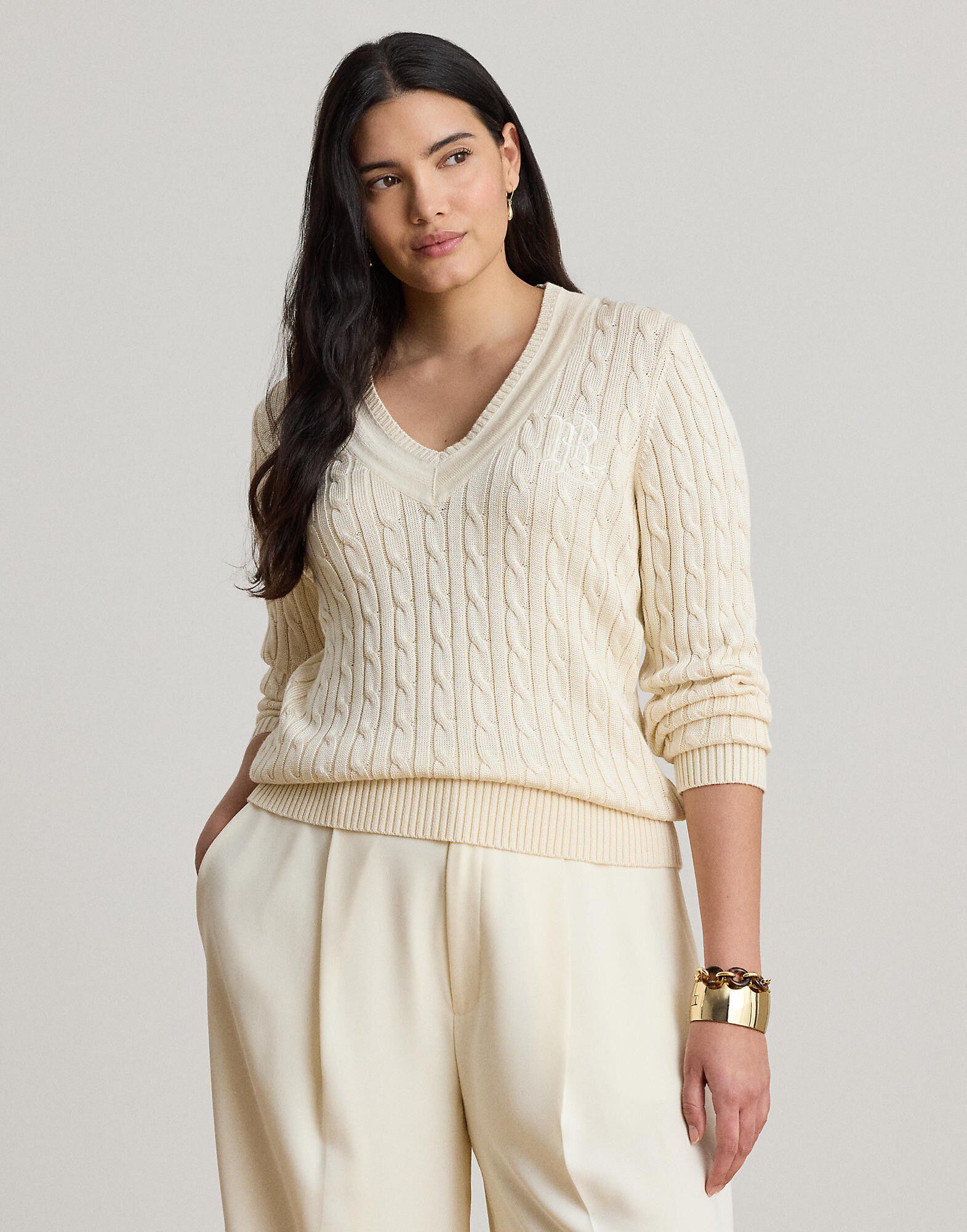 Cable-Knit Cricket Sweater
