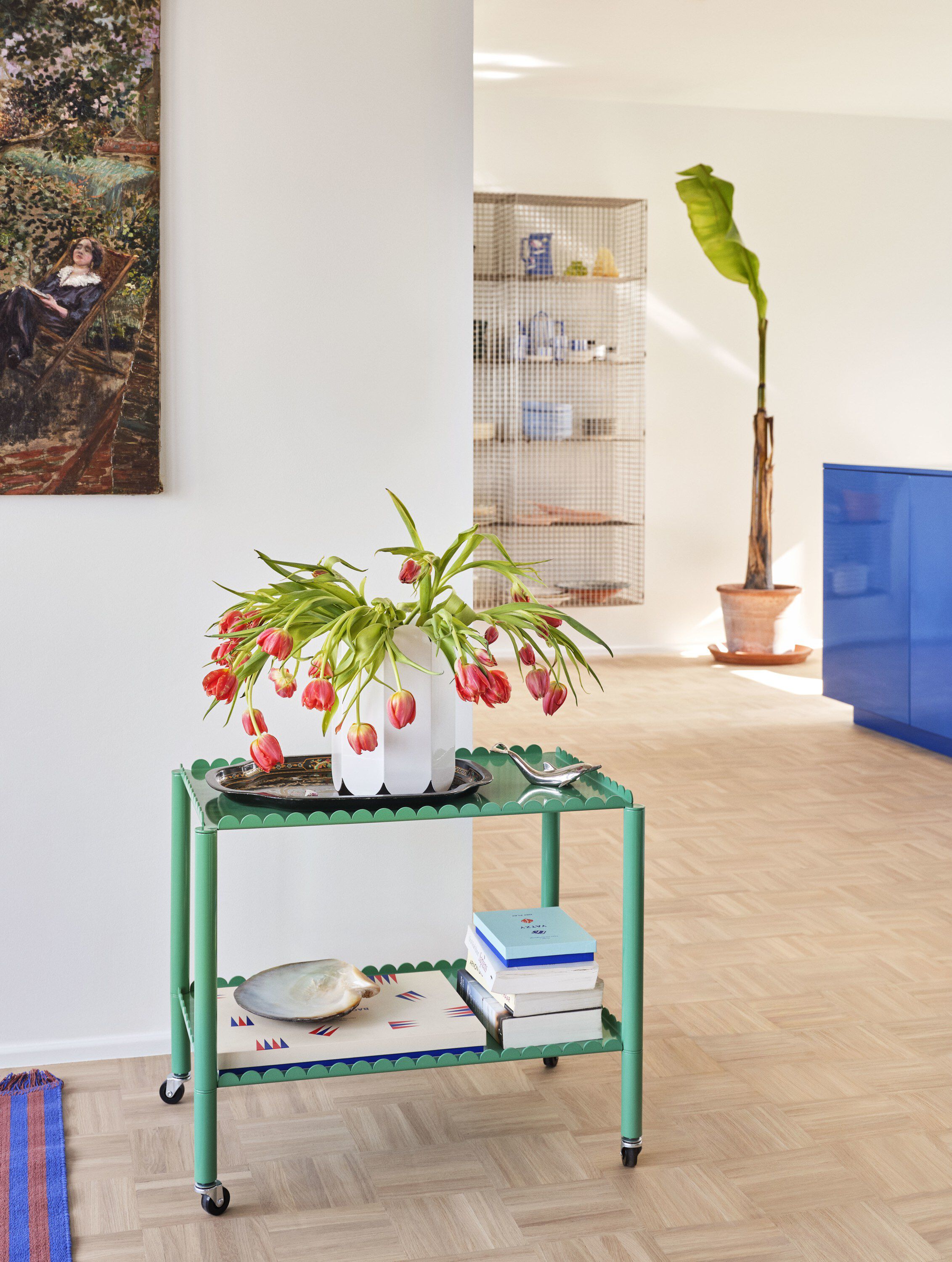 Arcs Trolley Low-Soft jade