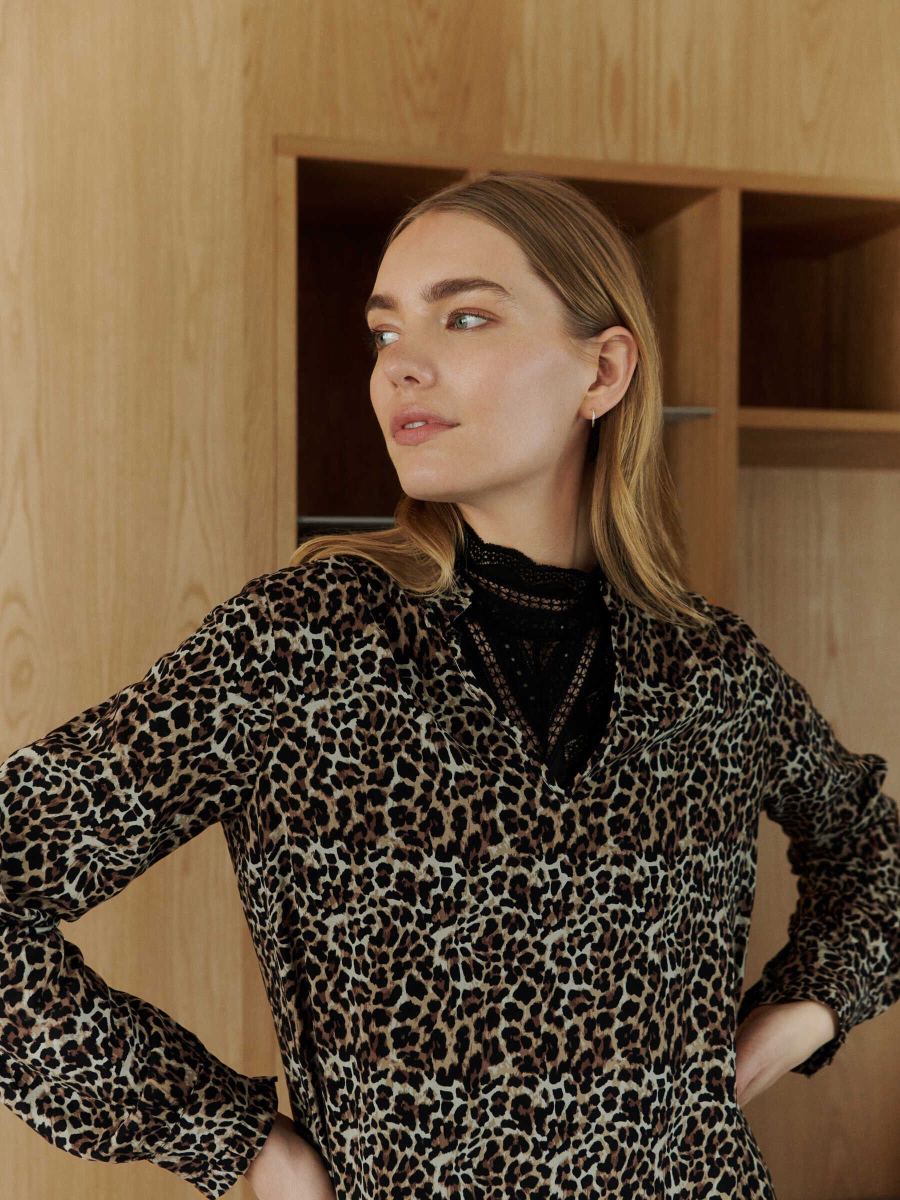 RWElif LS Short Dress