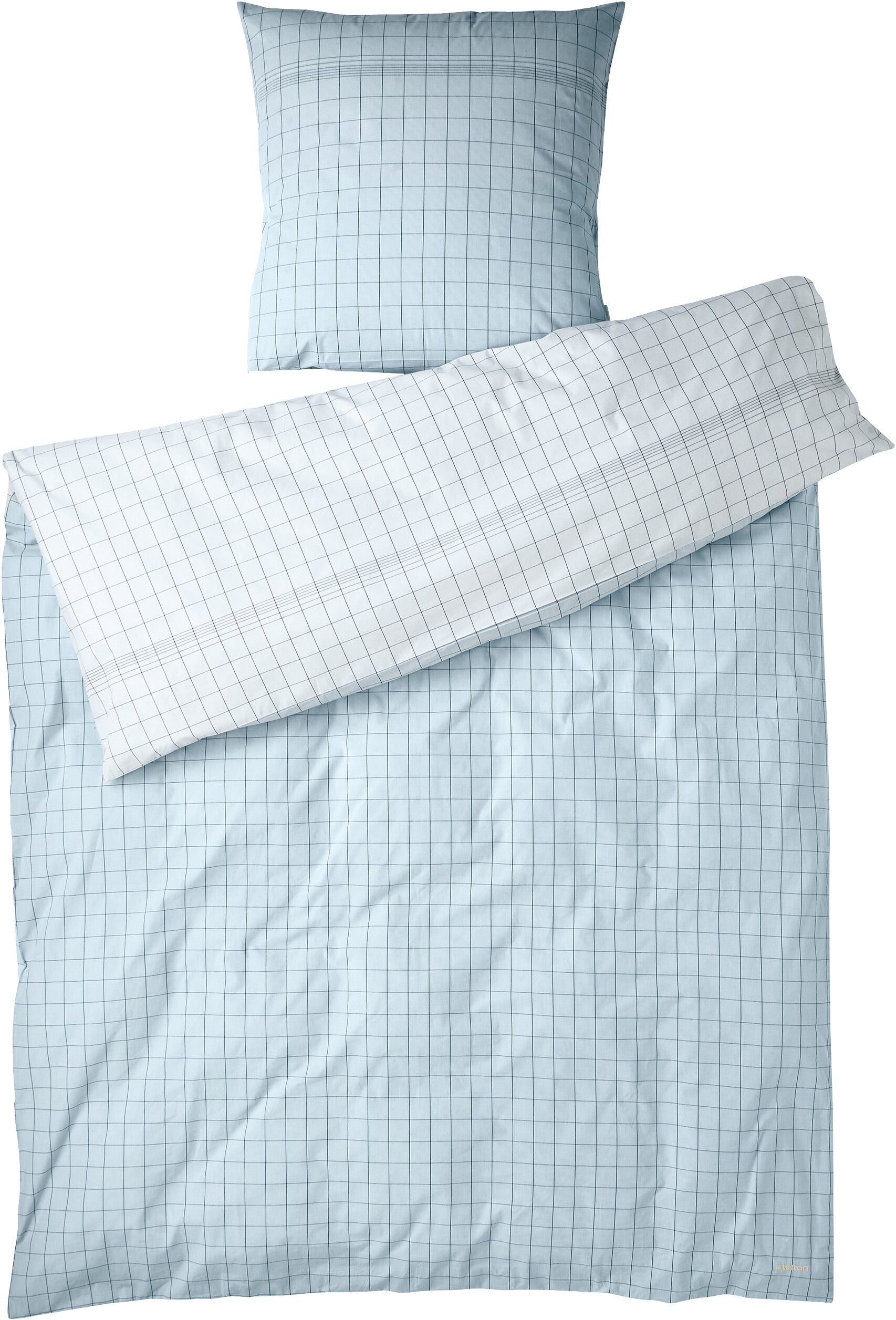 Vibeke Klint s&auml;ngkl&auml;der 140x220 cm/50x70 cm blue