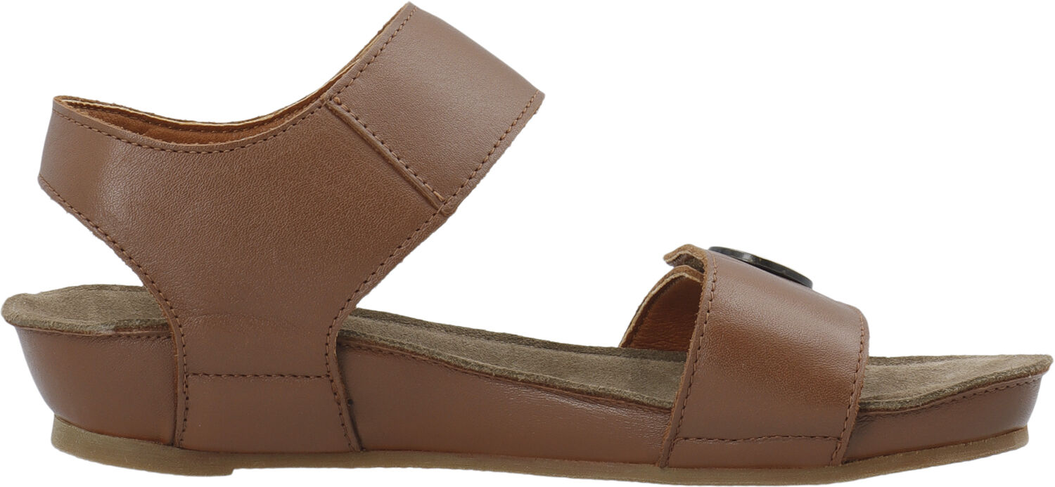 CASAVA Button Sandal Leather