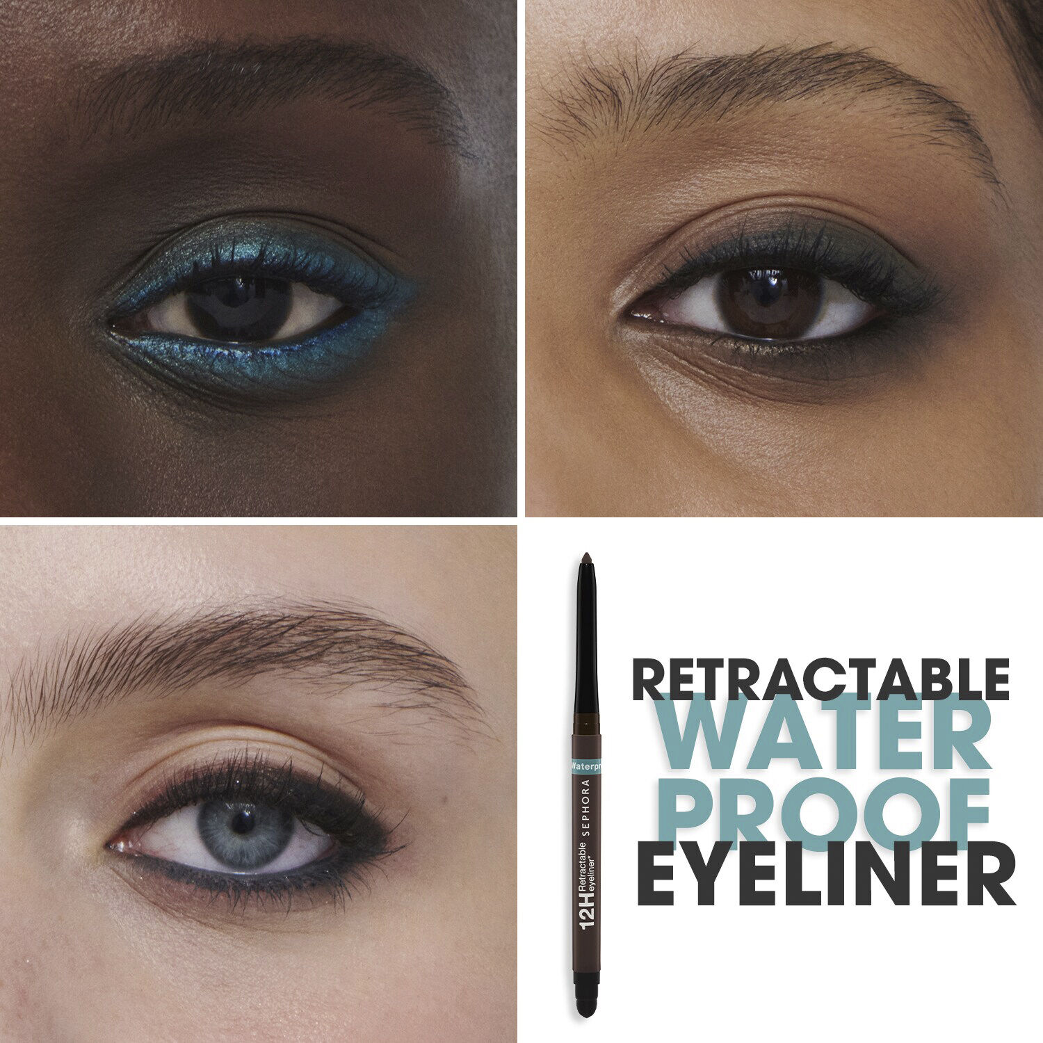 Waterproof 12h Retractable Eyeliner