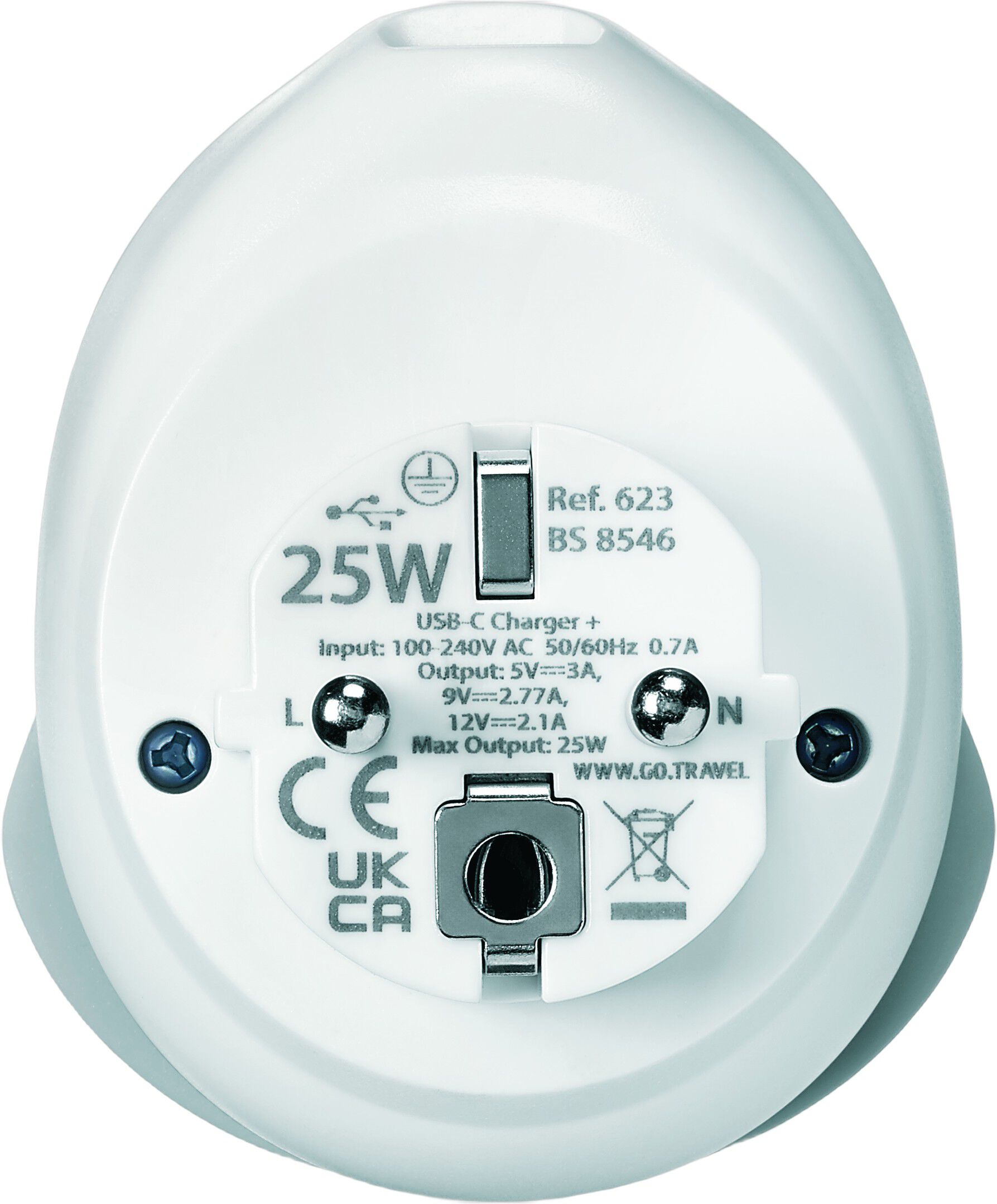 World - EU USB-C Adaptor + (25W)