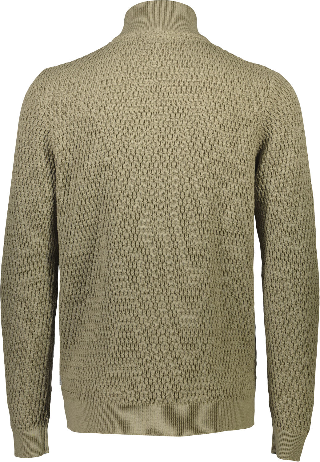 Zip through structure cardigan