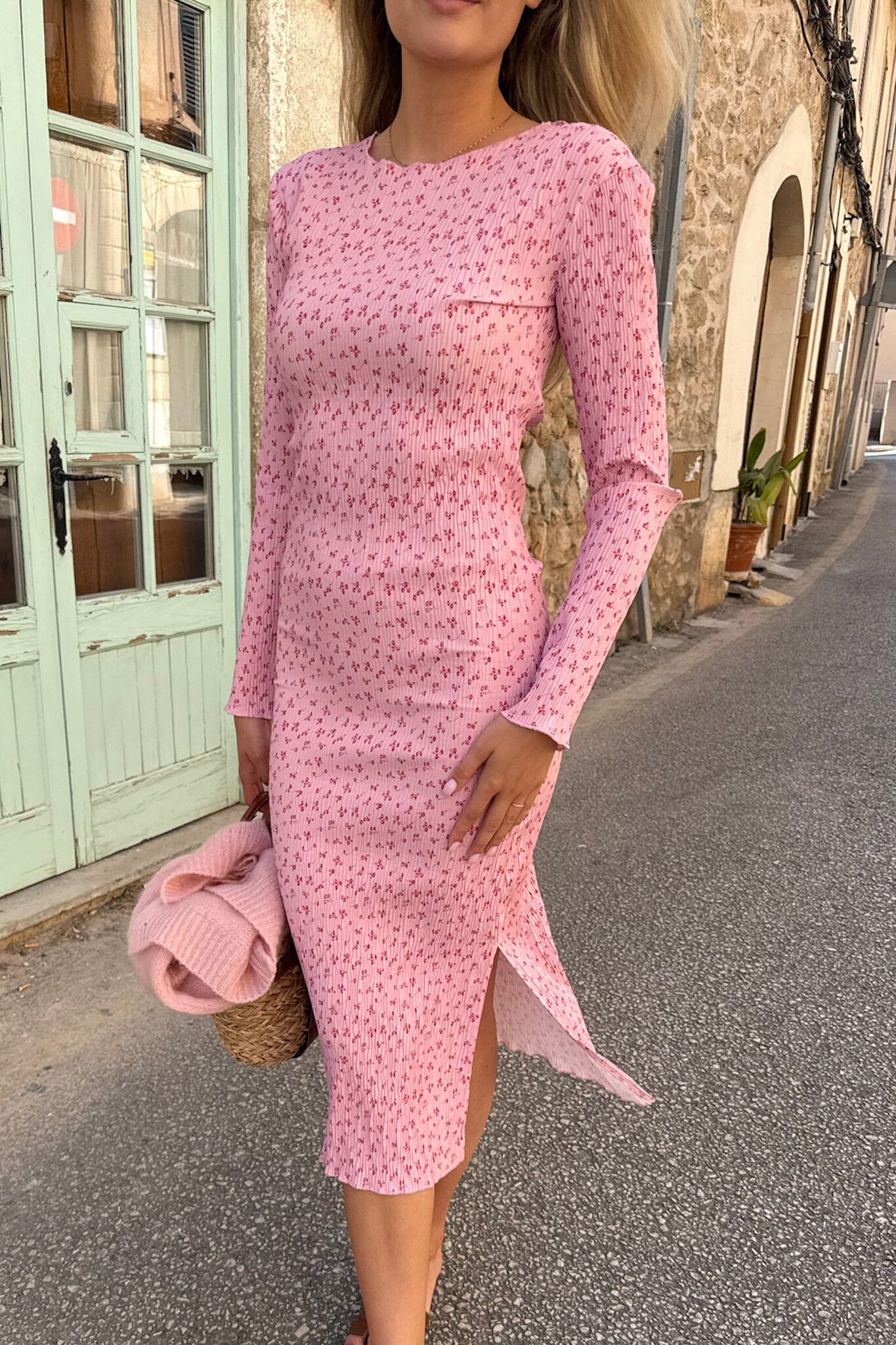 OdaIC Dress - Pink Tiny Blossom
