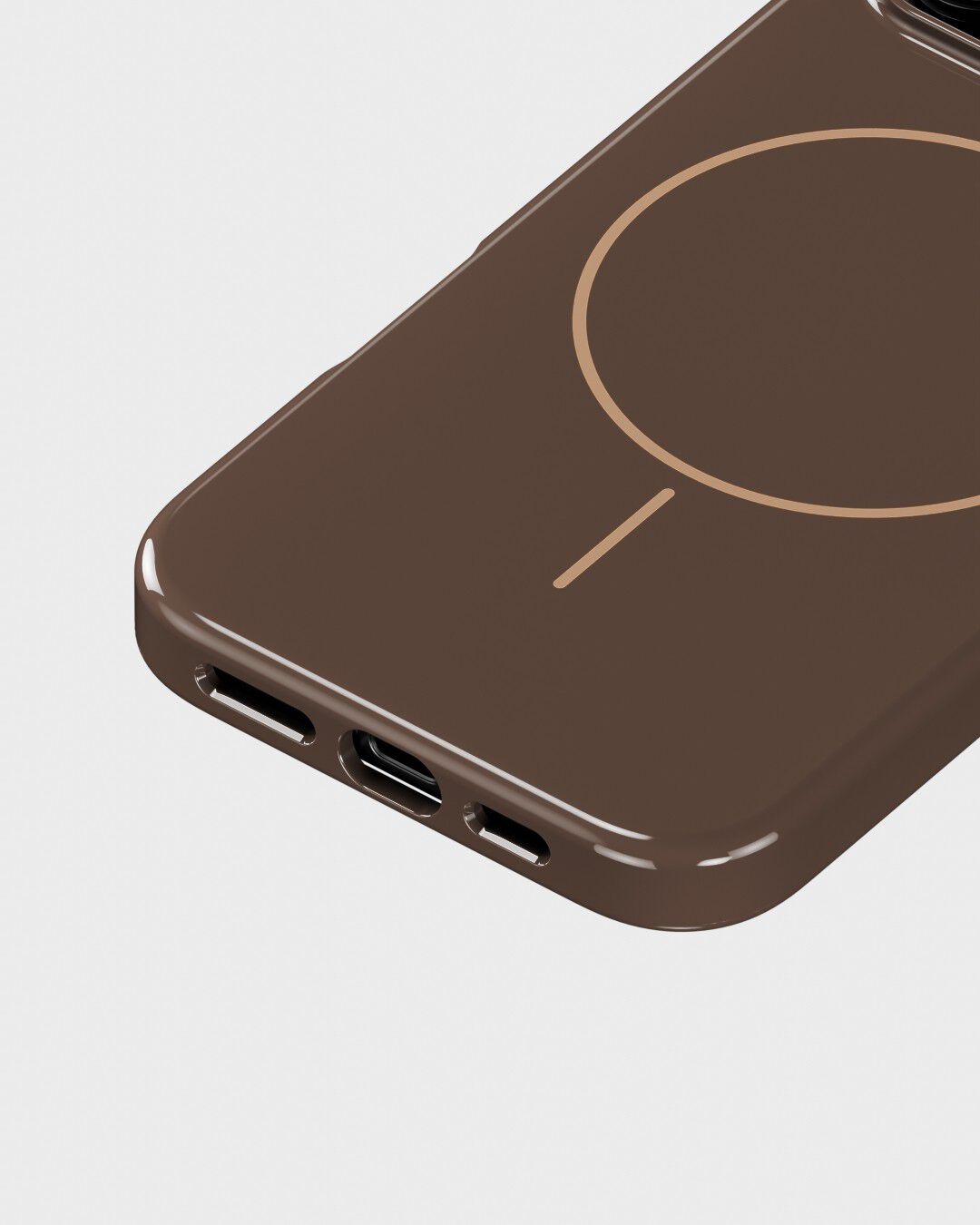 Mono Case Magsafe iPhone 16 Pro Max Chocolate/Beige