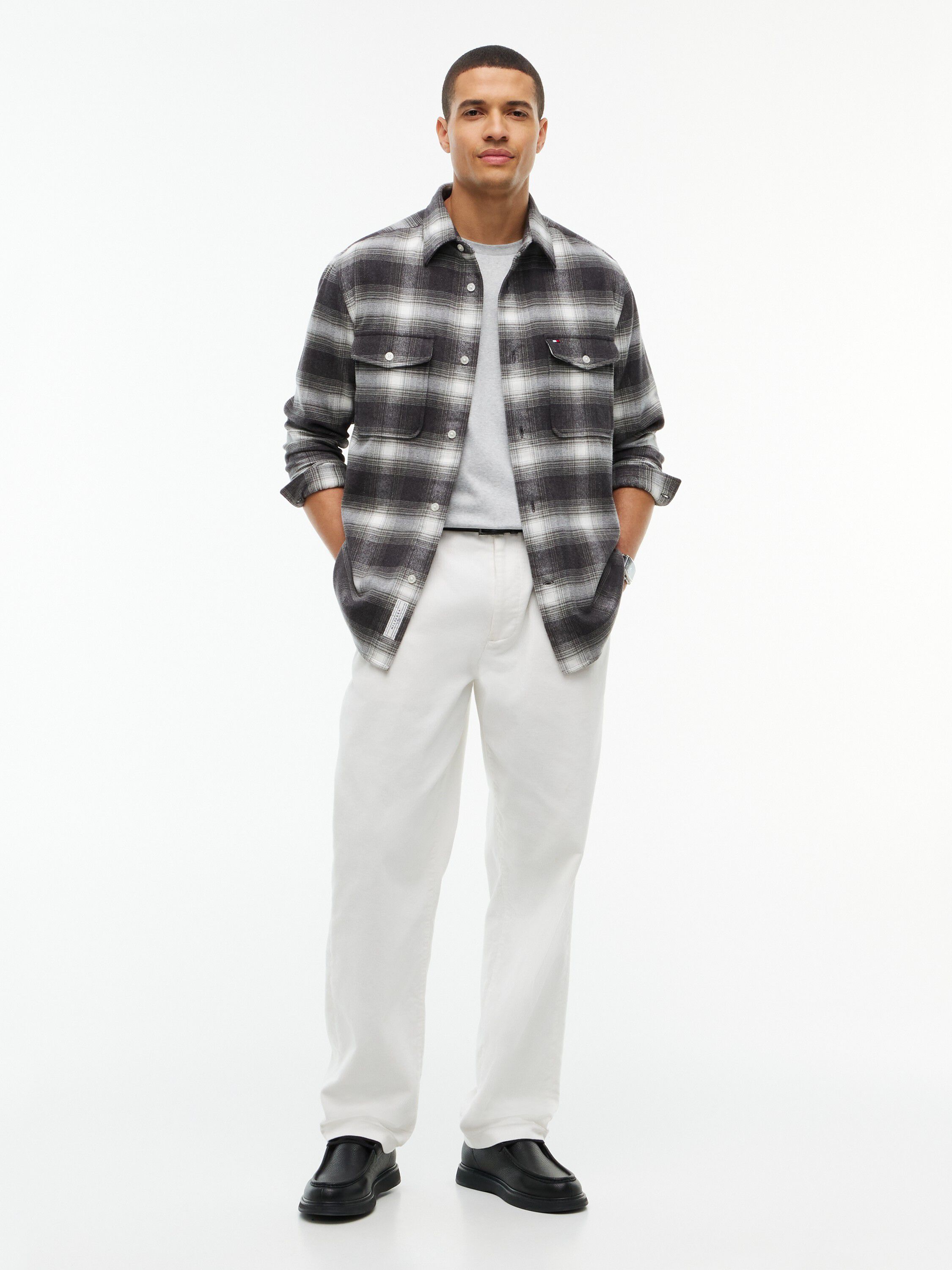 FLANNEL CHECK OVERSHIRT