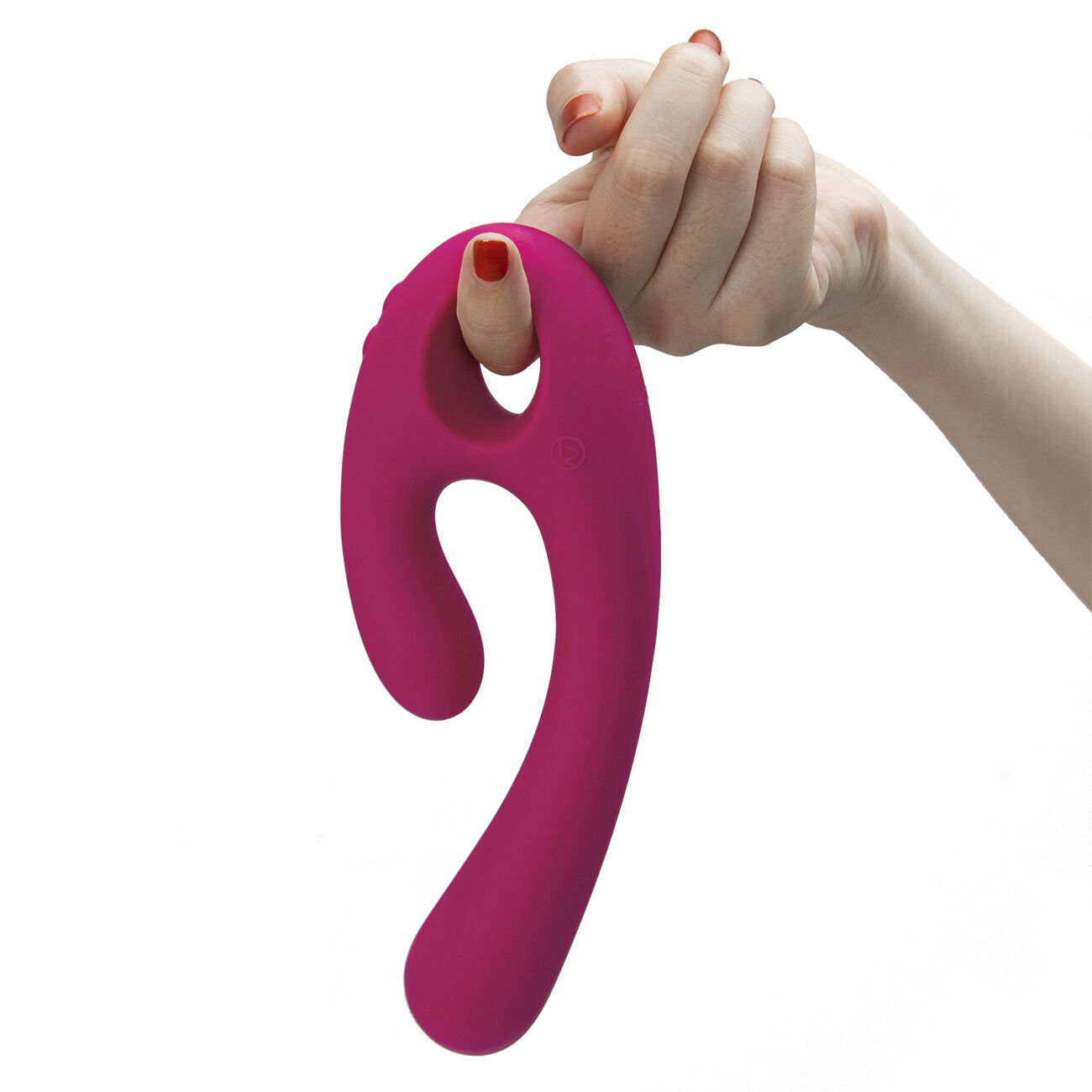 NOMI TANG - FLEX BI BENDABLE DUAL STIMULATION VIBRATOR RED V