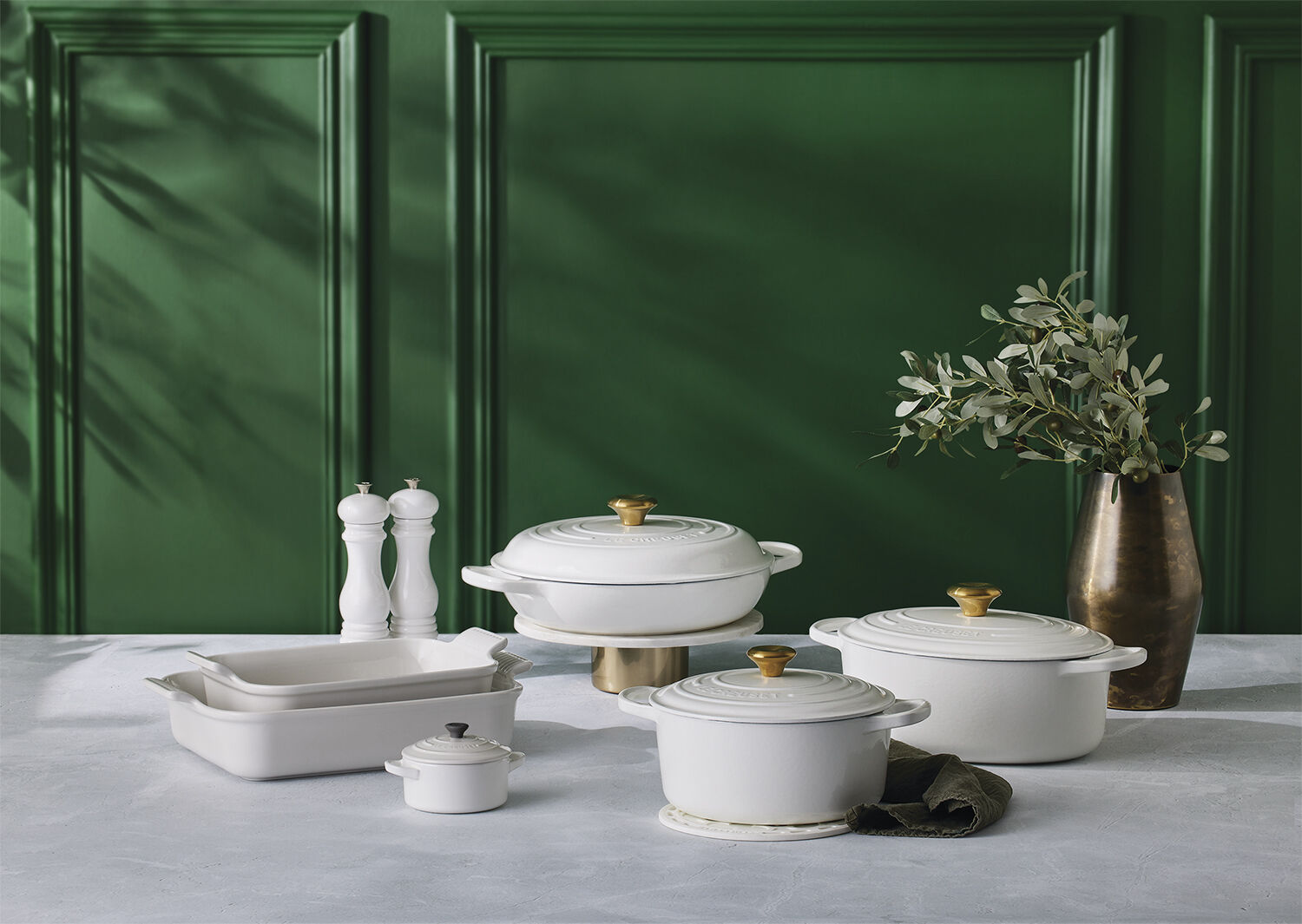 Peberkv&aelig;rn 21cm White