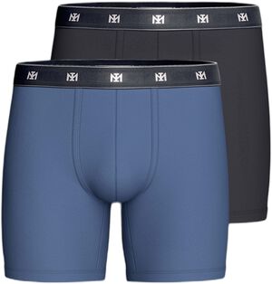 Pack of 2 long men's boxers in Lyocell