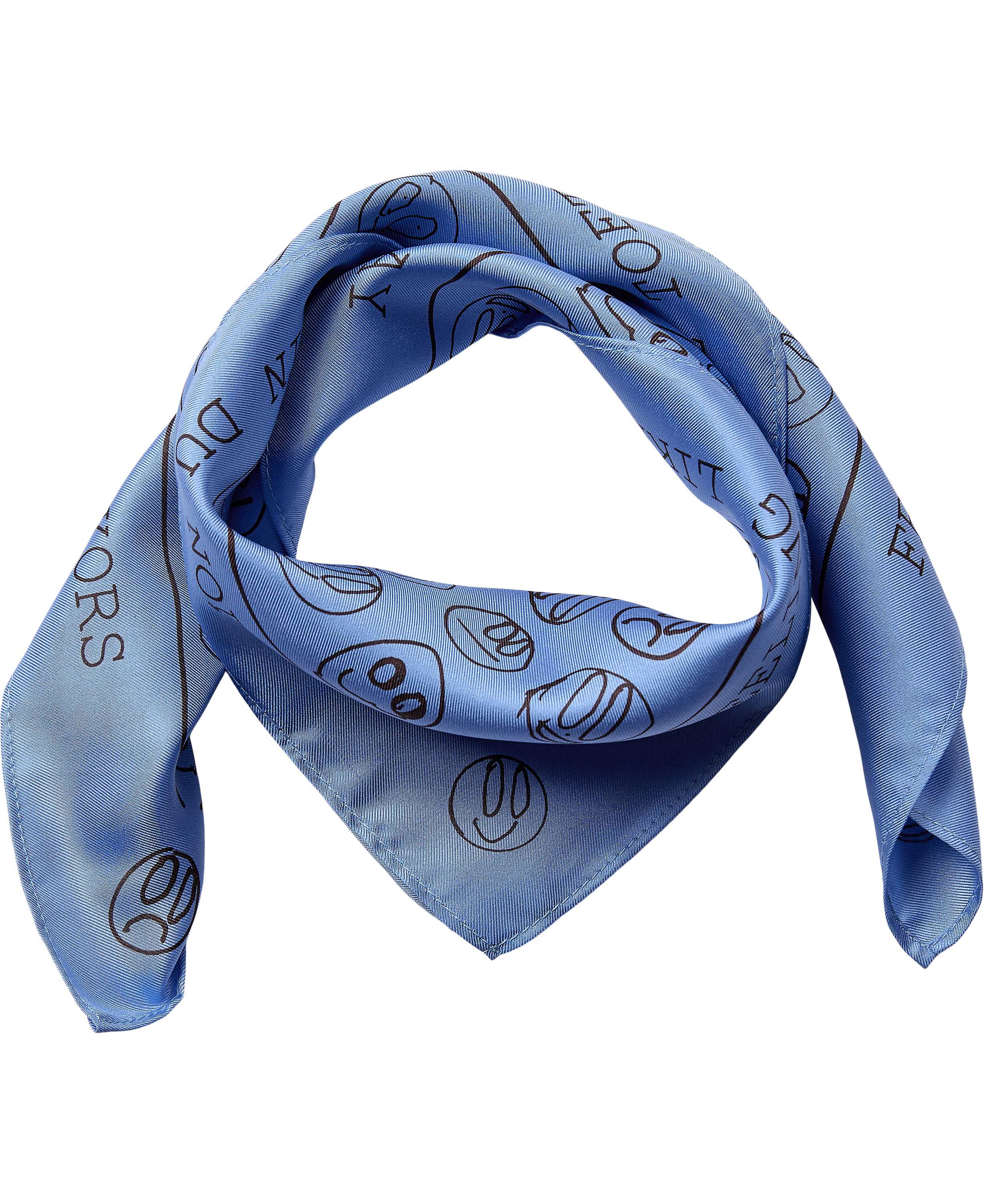 R&oslash;de Kors t&oslash;rkl&aelig;de - 53x53cm - 100% Silke