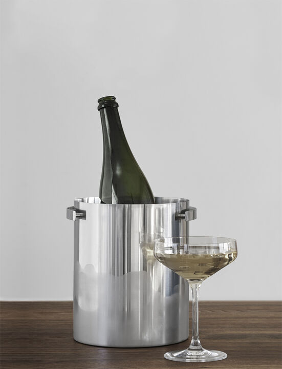 Arne Jacobsen champagnekylare steel