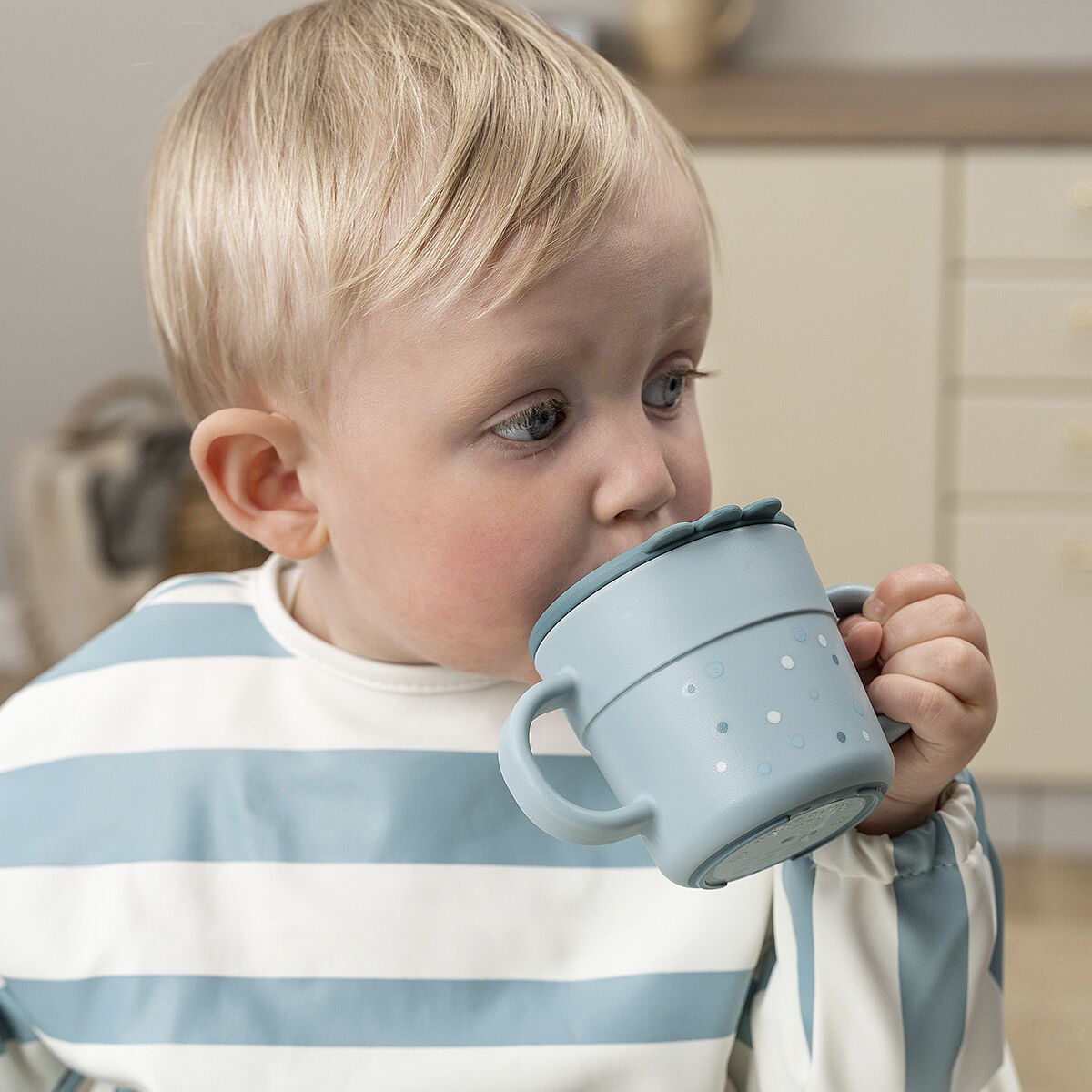 Foodie tudkop Happy dots Bl&aring;