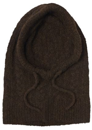 OBJMILU CABLE KNIT BALACLAVA NOOS