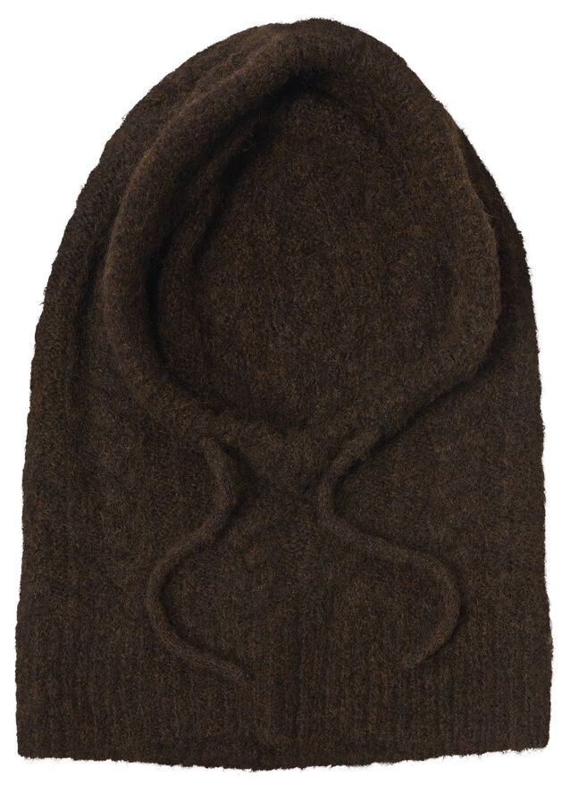 OBJMILU CABLE KNIT BALACLAVA NOOS
