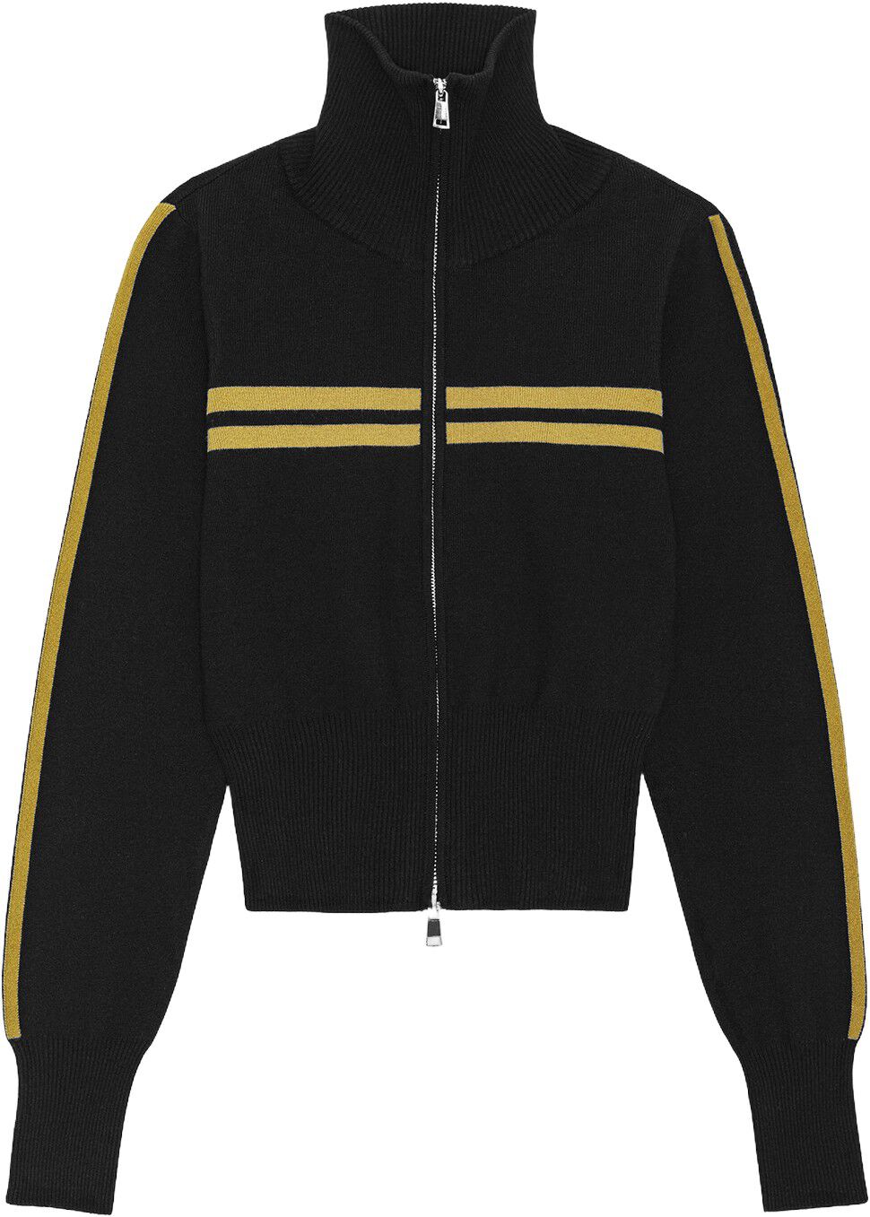 Track Zip Knit Cardigan
