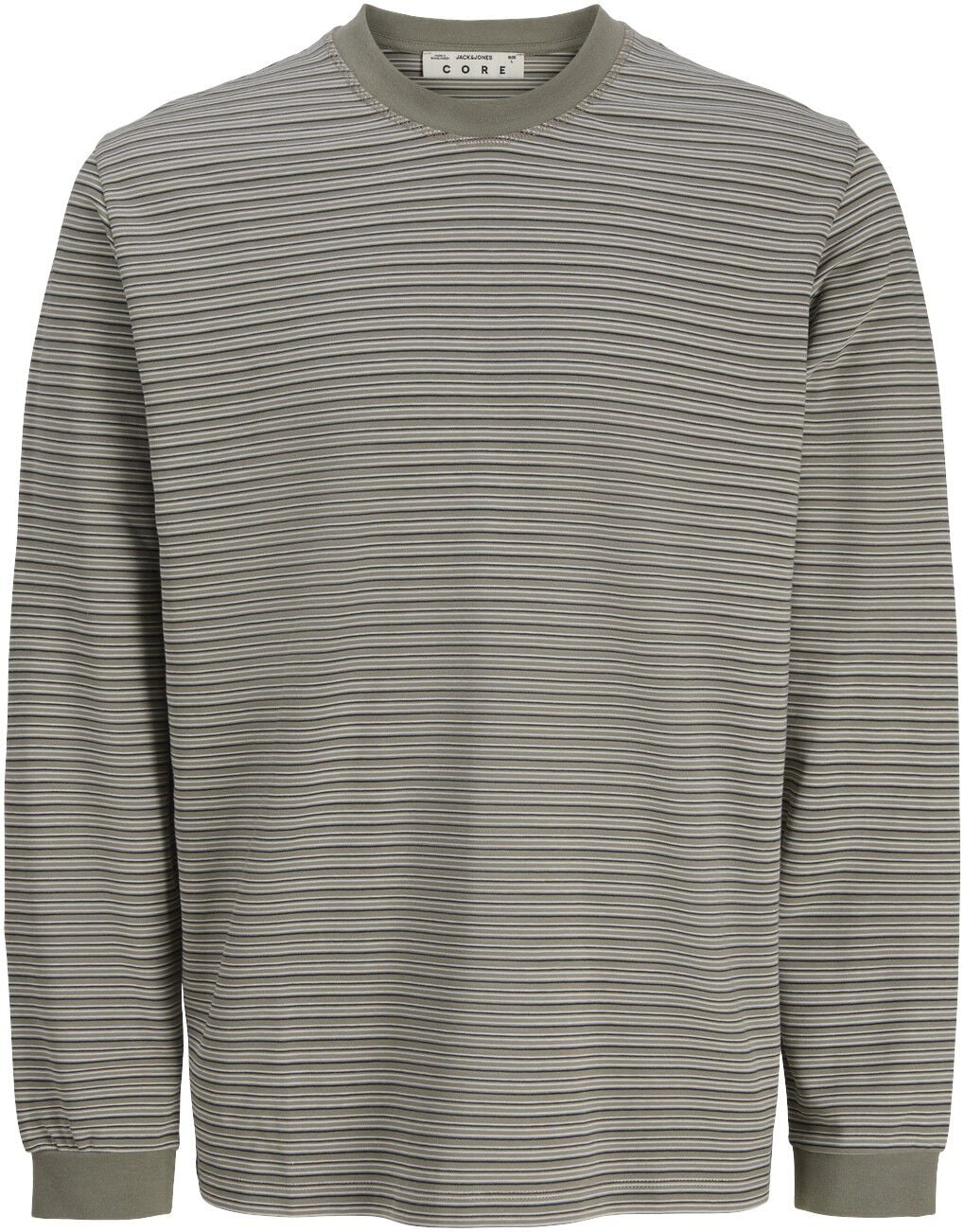 JCOBARRON STRIPE TEE LS CN STYD