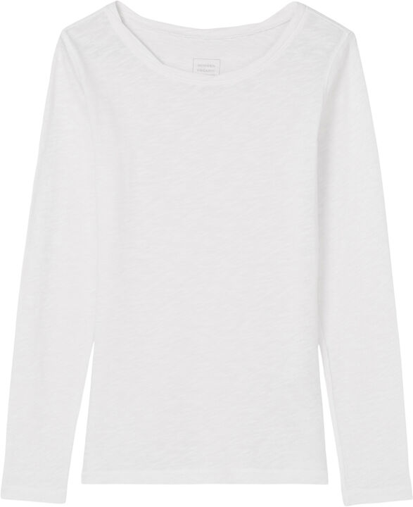 T-shirt, long-sleeve, twisted round