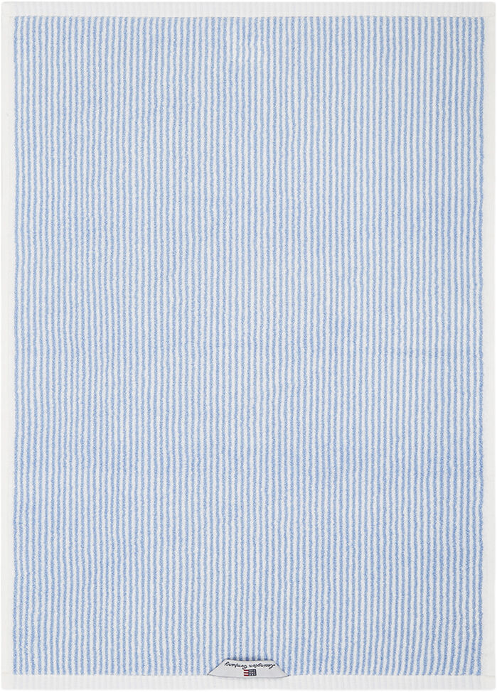 Original Towel White/Blue Striped