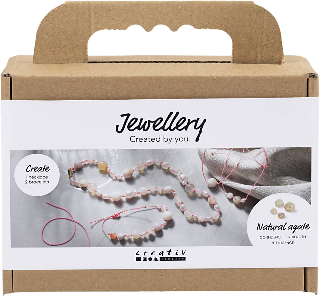 Mini DIY Kit Smykker, Halsk&aelig;de og armb&aring;nd