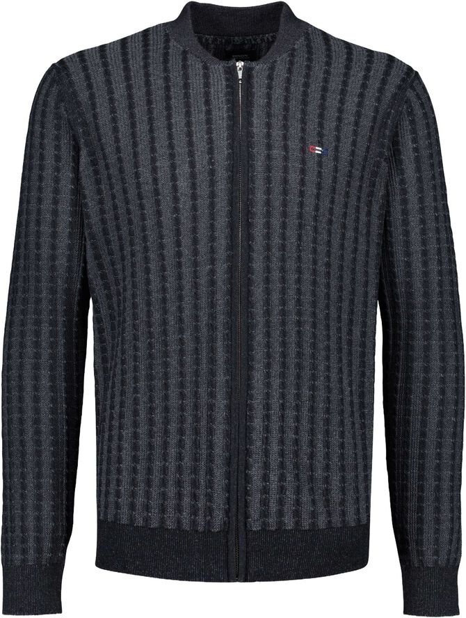 Recycled baseball cardigan