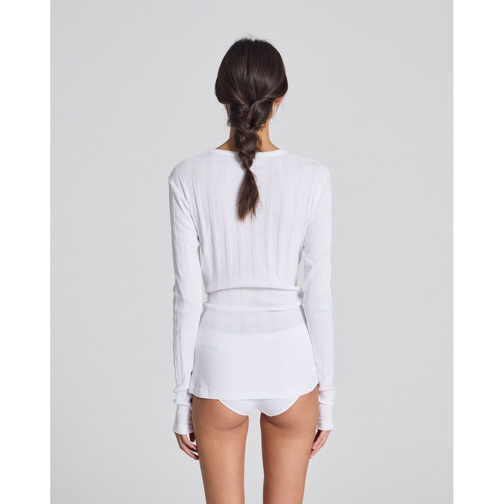 Thyra L/S Cotton Top Drop Needle GOTS 243975