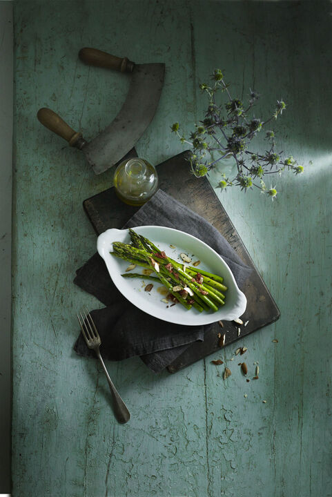 "Serveringstallerken oval nr. 10 Serie Originale 28x16cm Hvit"