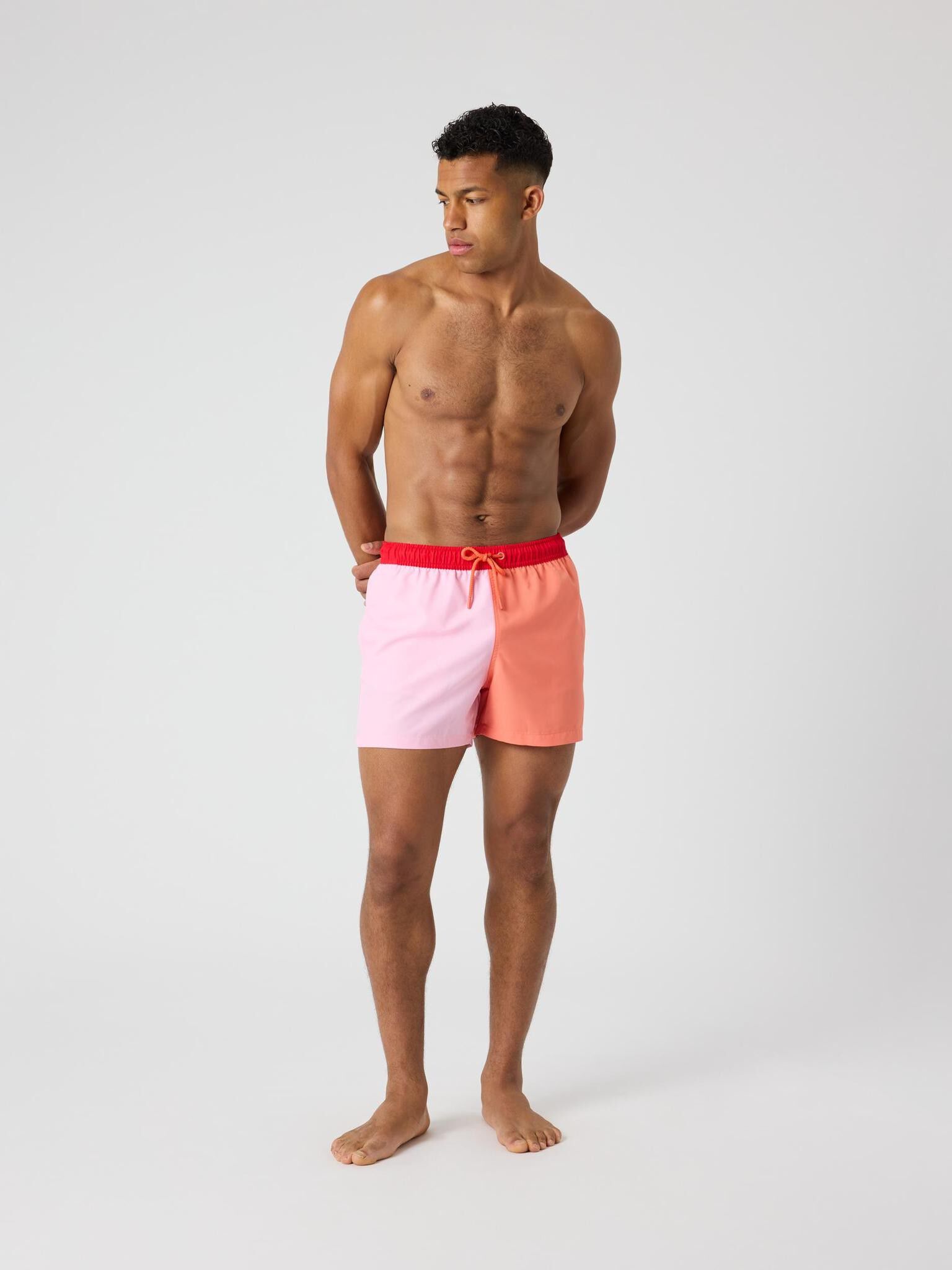 BORG BLOCKED SWIM SHORTS