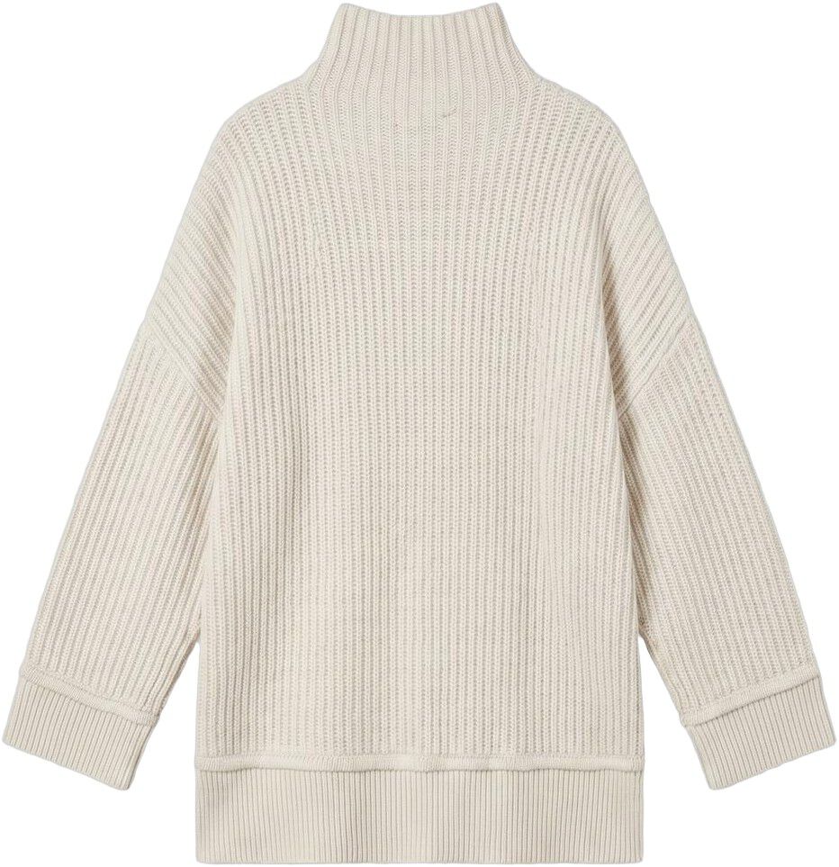 Tsrosa Ls High Neck Jumper Knt