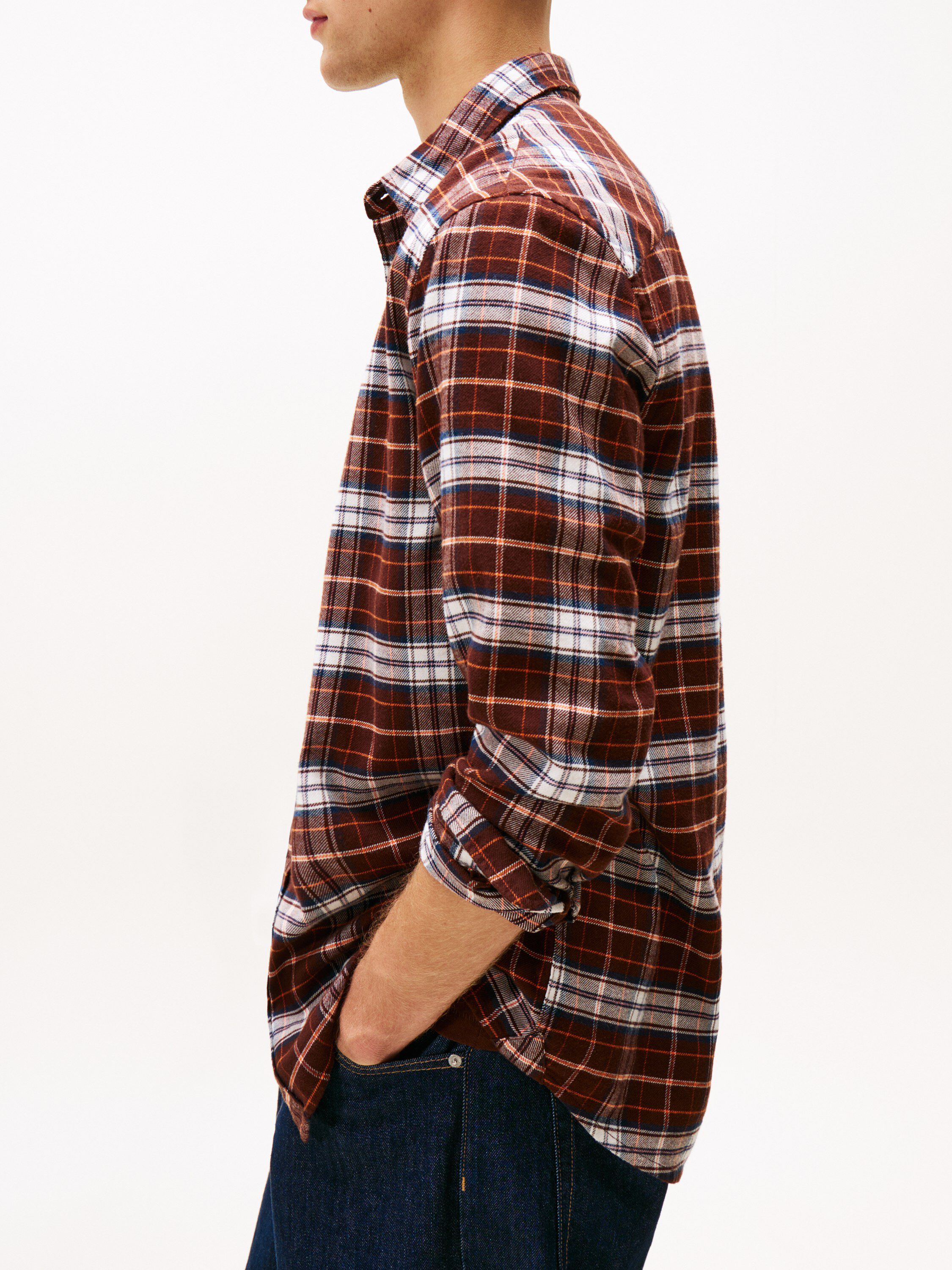TJM REG FLANNEL CHECK SHIRT EXT