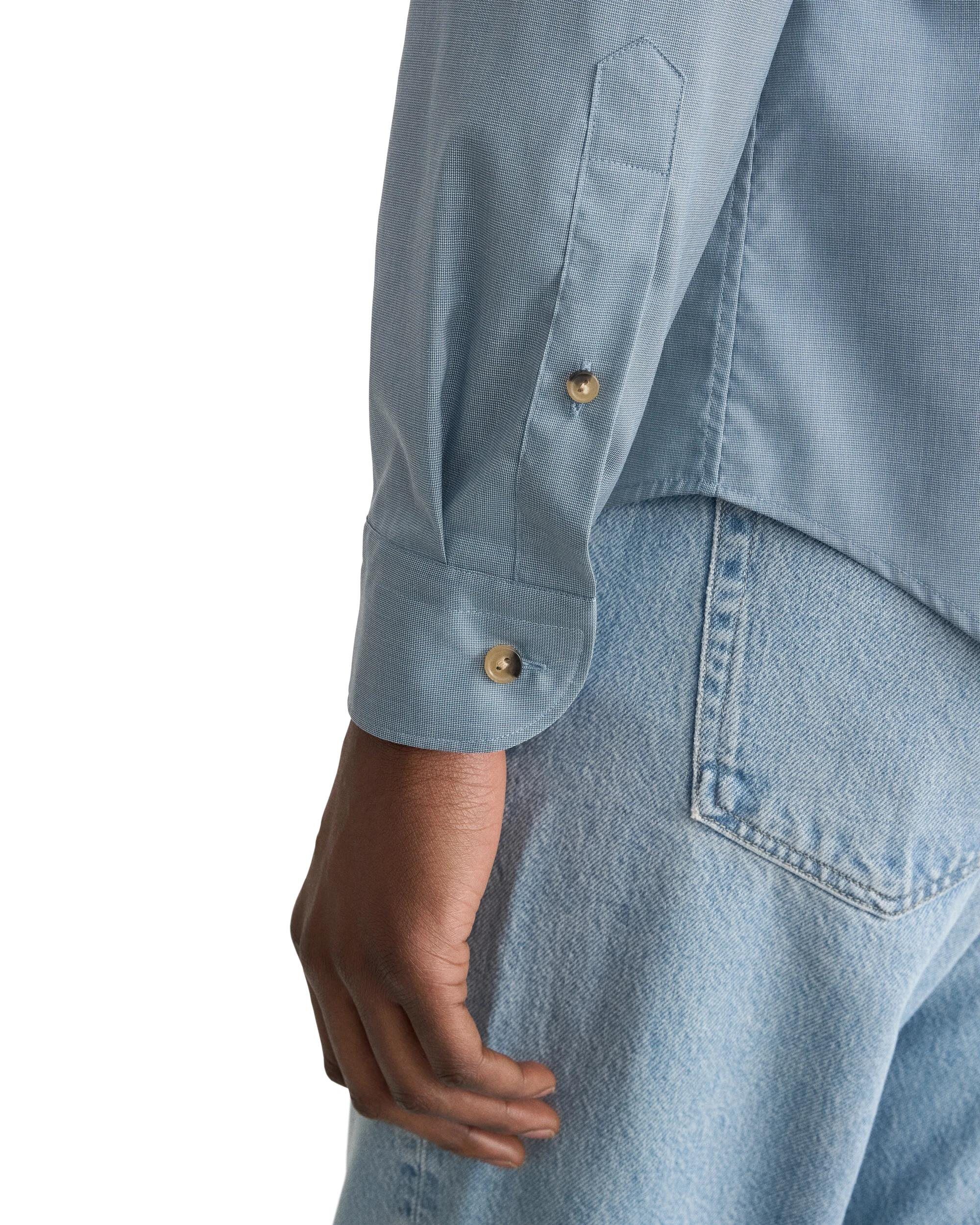 Solid Lighweight Poplin Shirt