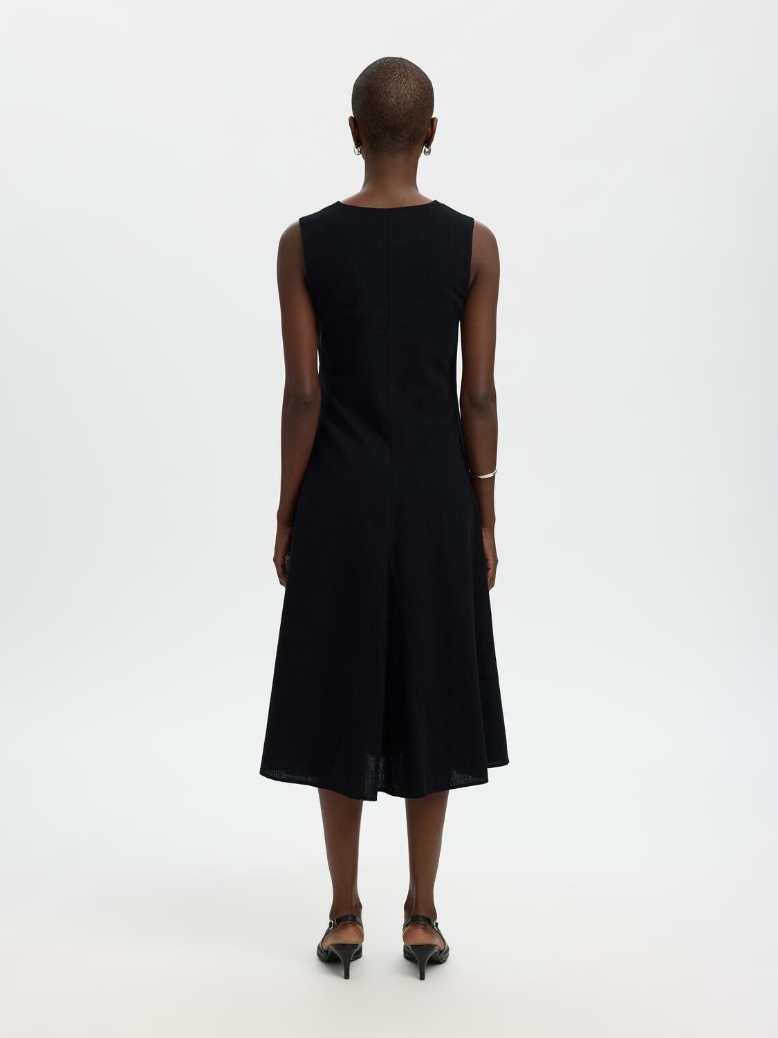 Slfluisa Regular Sl Linen Blend Dress B