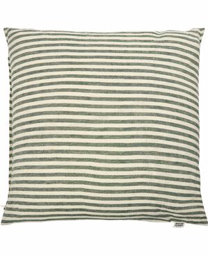 STRIPE/LYSEGRØN, PYNTEPUDE 48x48 CM