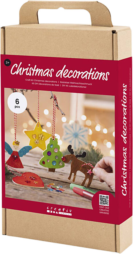 DIY Kit Julepynt, Farvelægning