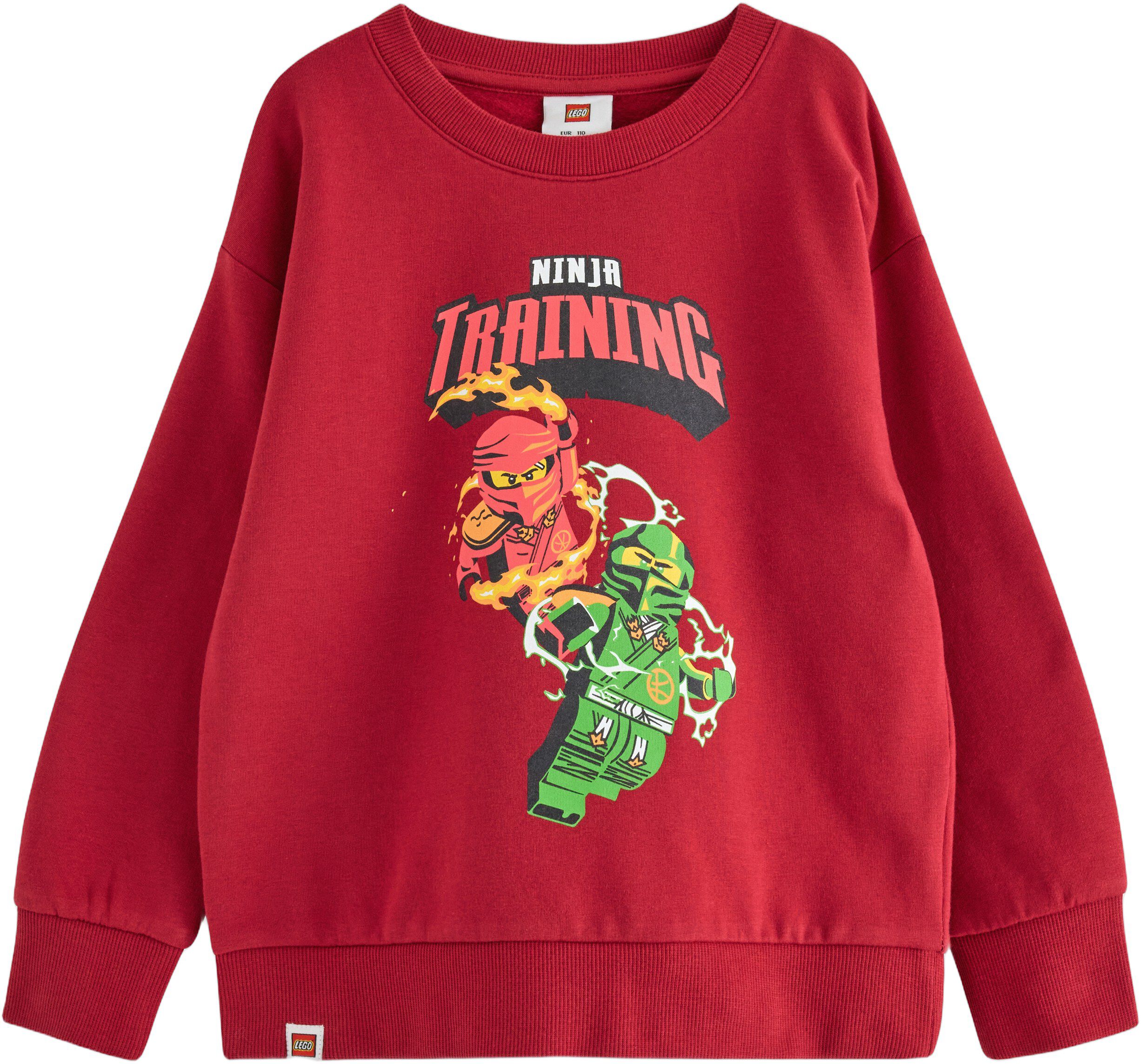 Mjuk jerseysweatshirt i bomull med