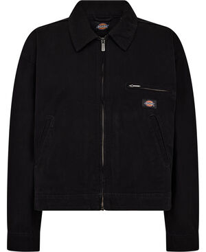 NEW CANVAS JACKET STONE WASHED BLAC