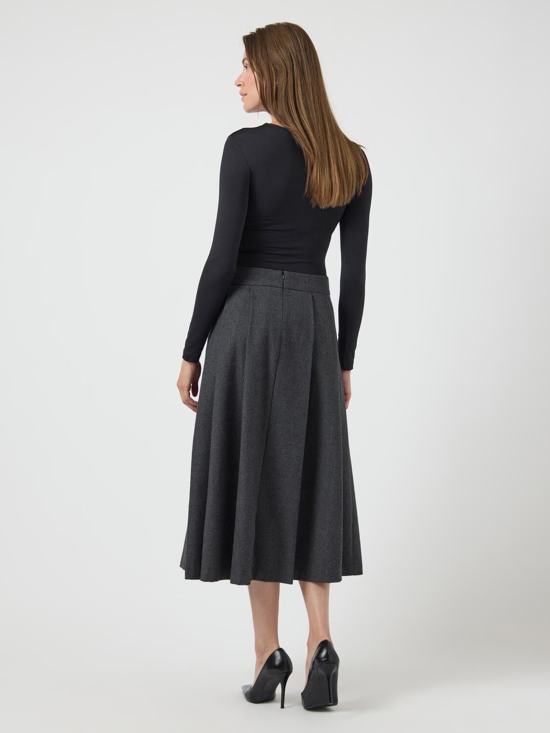 YASKARISA HMW MIDI SKIRT S.