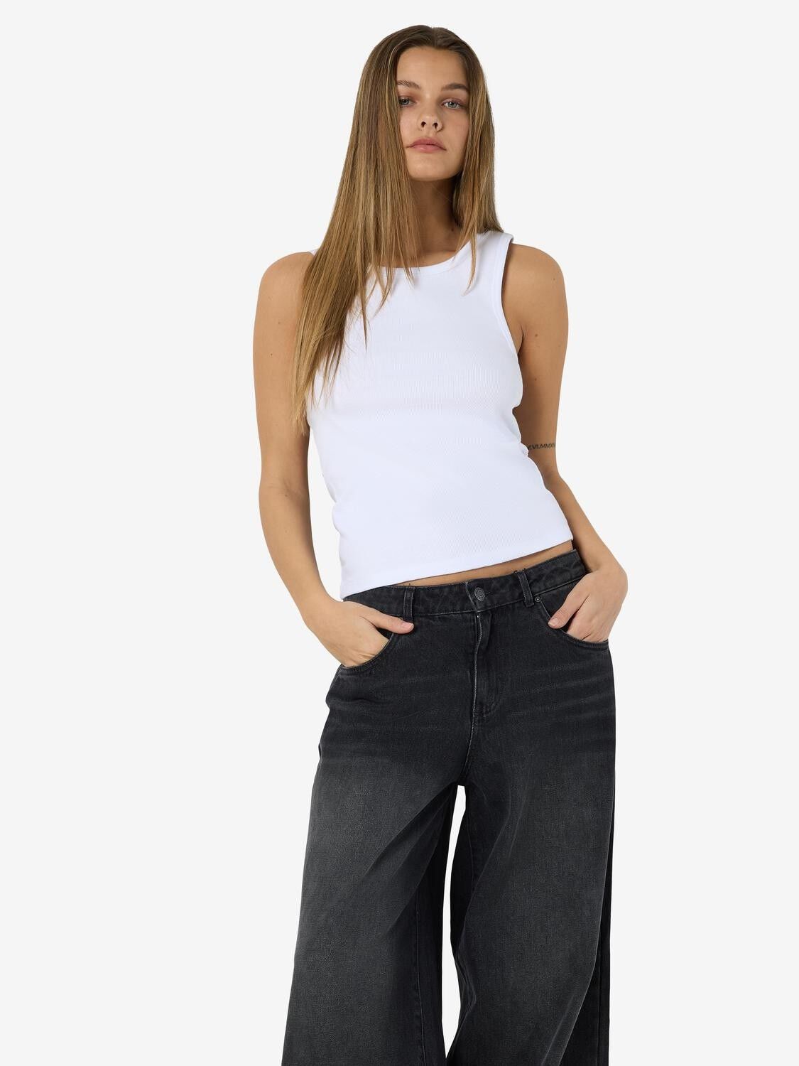 Nmmaya S/L Regular Tank Top Noos