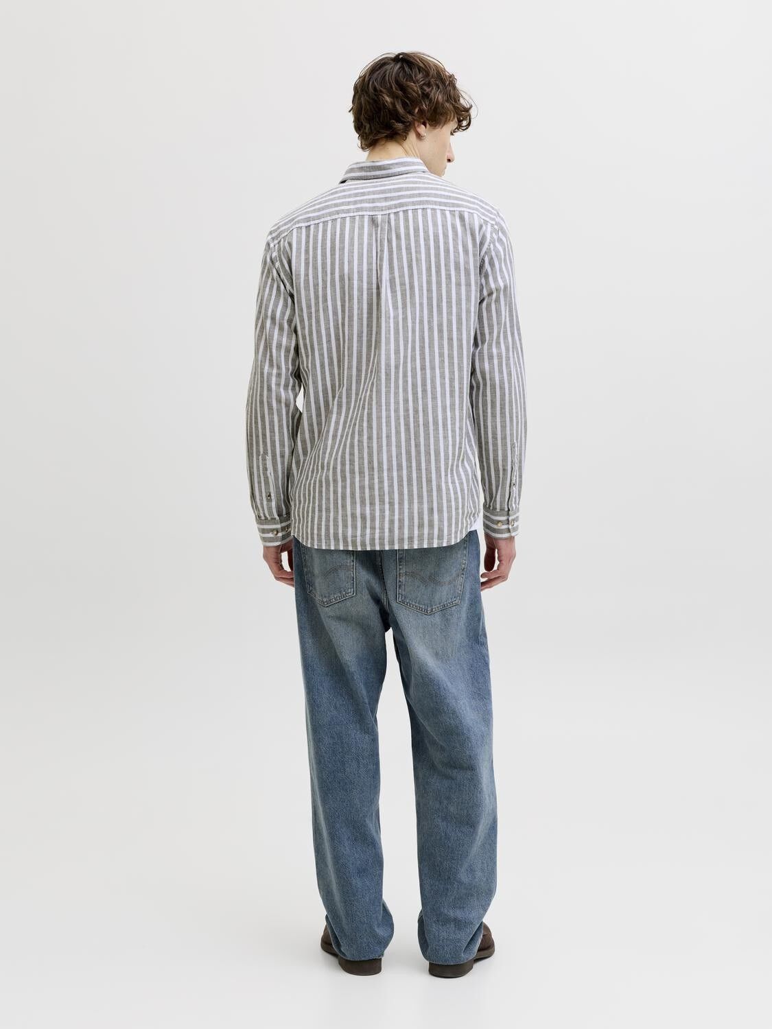 Jjesummer Linen Blend Shirt L/S Sn