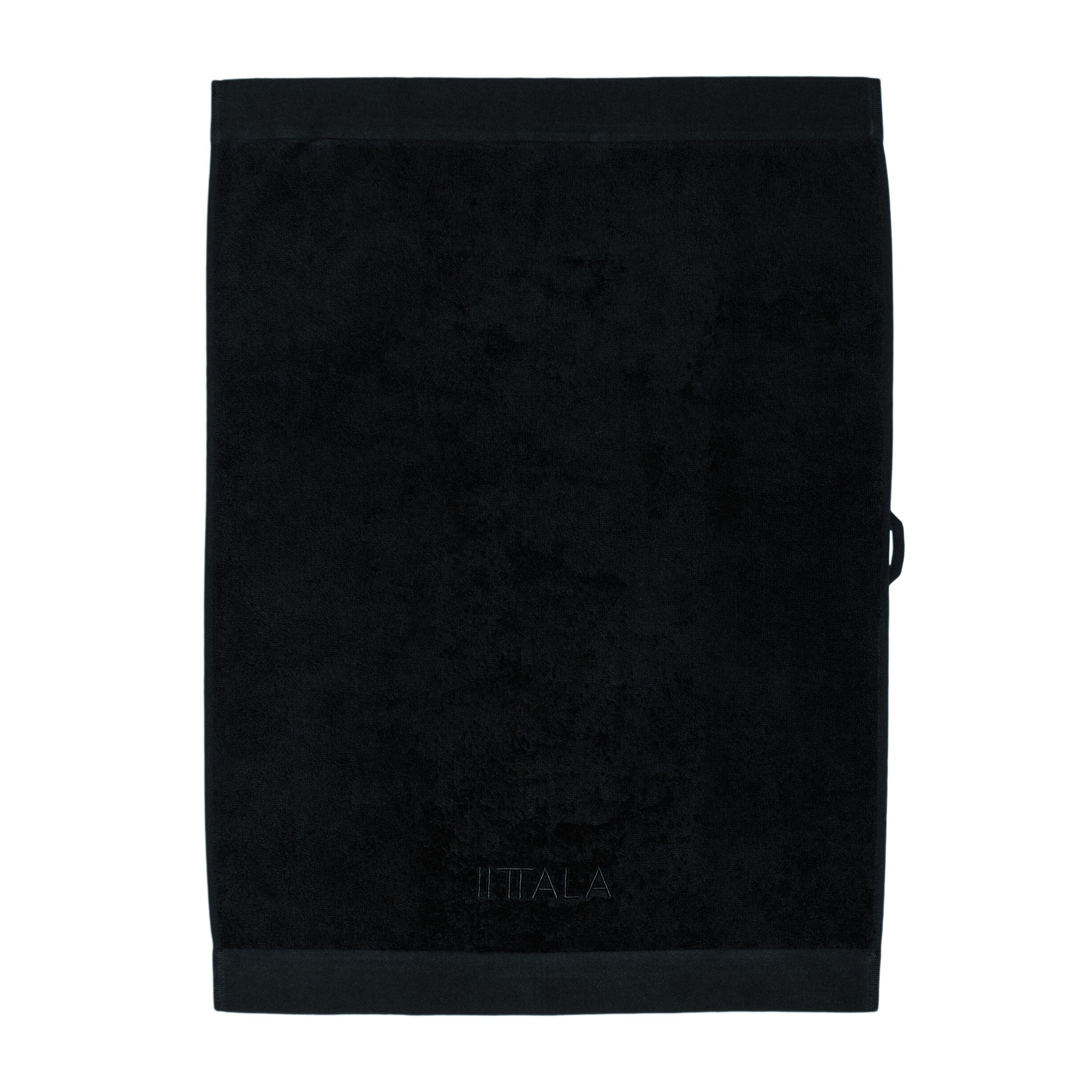 Iittala h&aring;ndkl&aelig;de 50x70cm sort GOTS