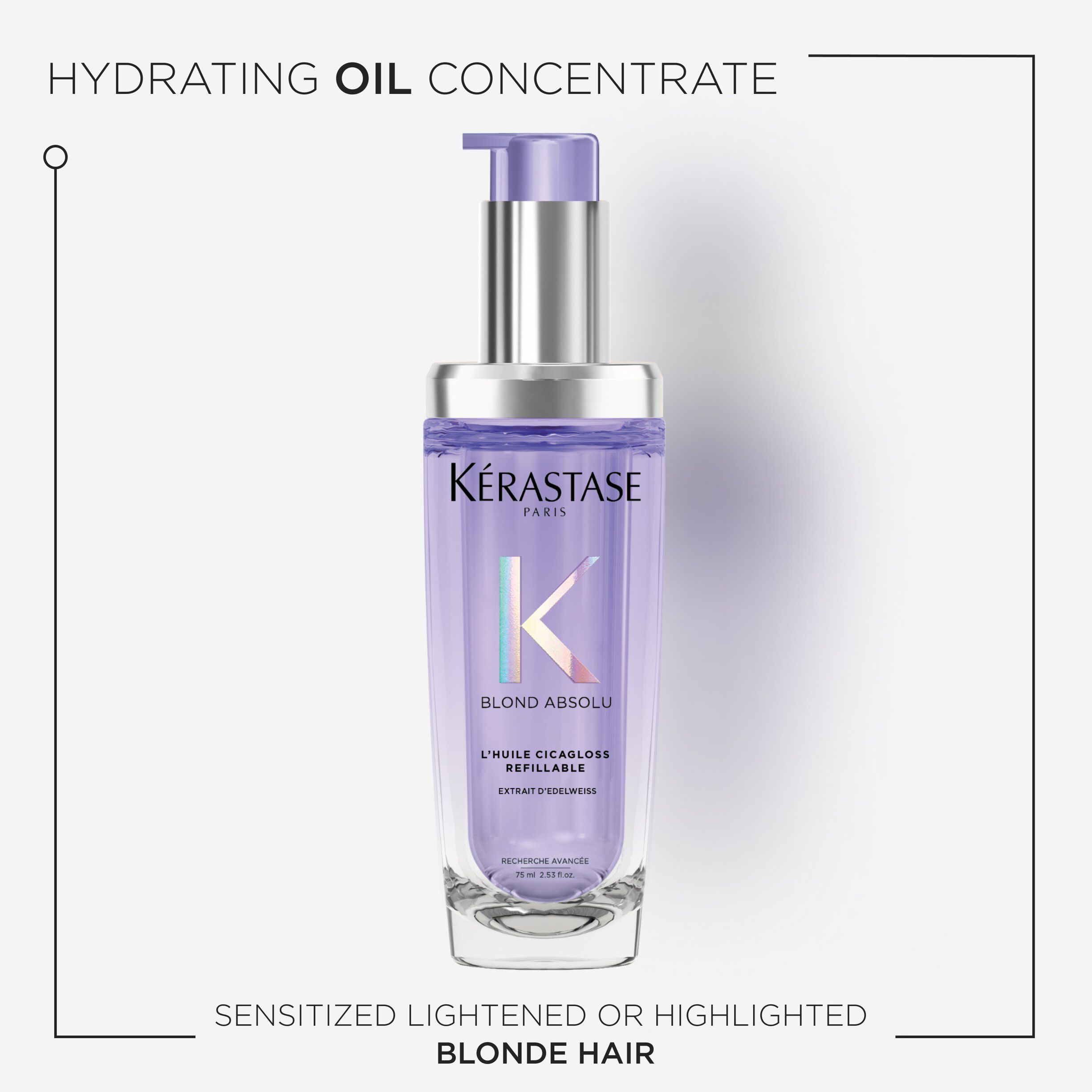 Blond Absolu L&acute;Huile Cicagloss Hair Oil Refill