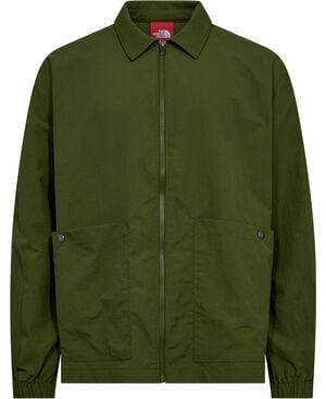 M TNF Red Box Nylon L/S Shirt WOODL