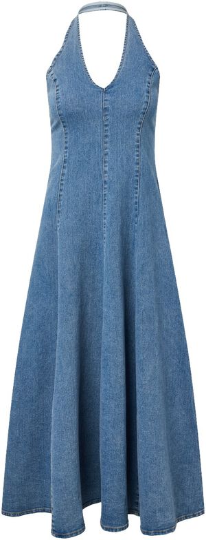 PCFRANNA SL HALTERNECK DRESS DNM D2