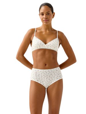 Trusser i pointelle med h&oslash;j talje,