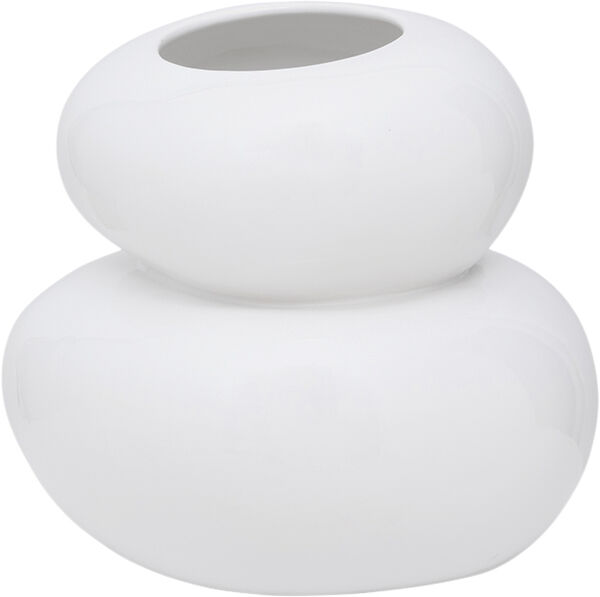 Vase Pebbles white