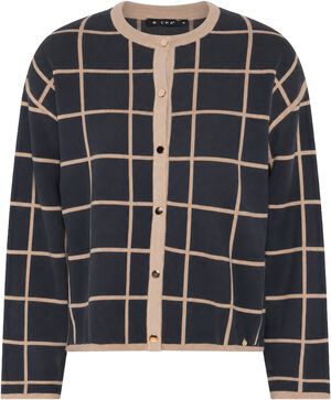 Cardigan_ Chic Check Knit