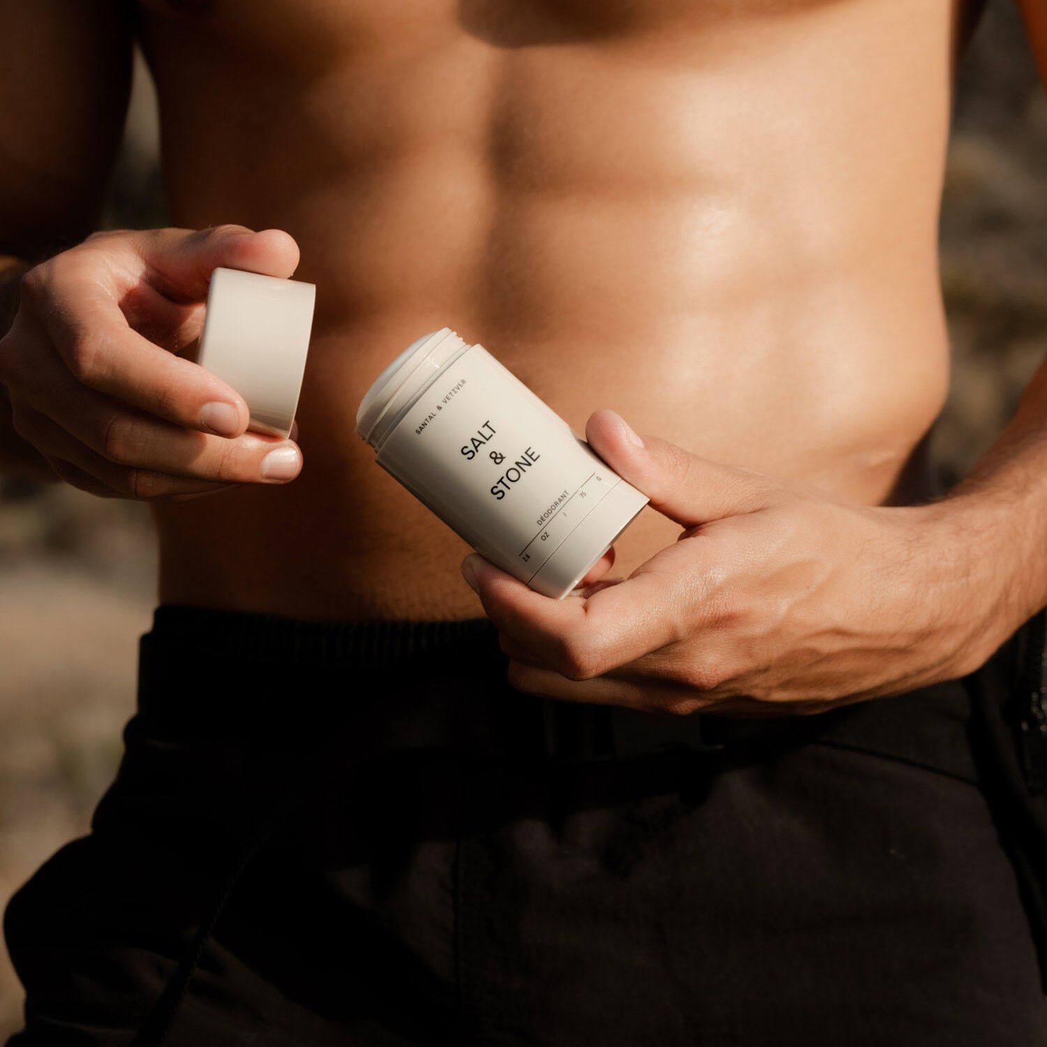 Deodorant  Deodorant med sandeltr&auml; och vetiver