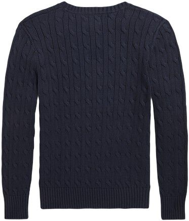 Cable-Knit Cotton Sweater