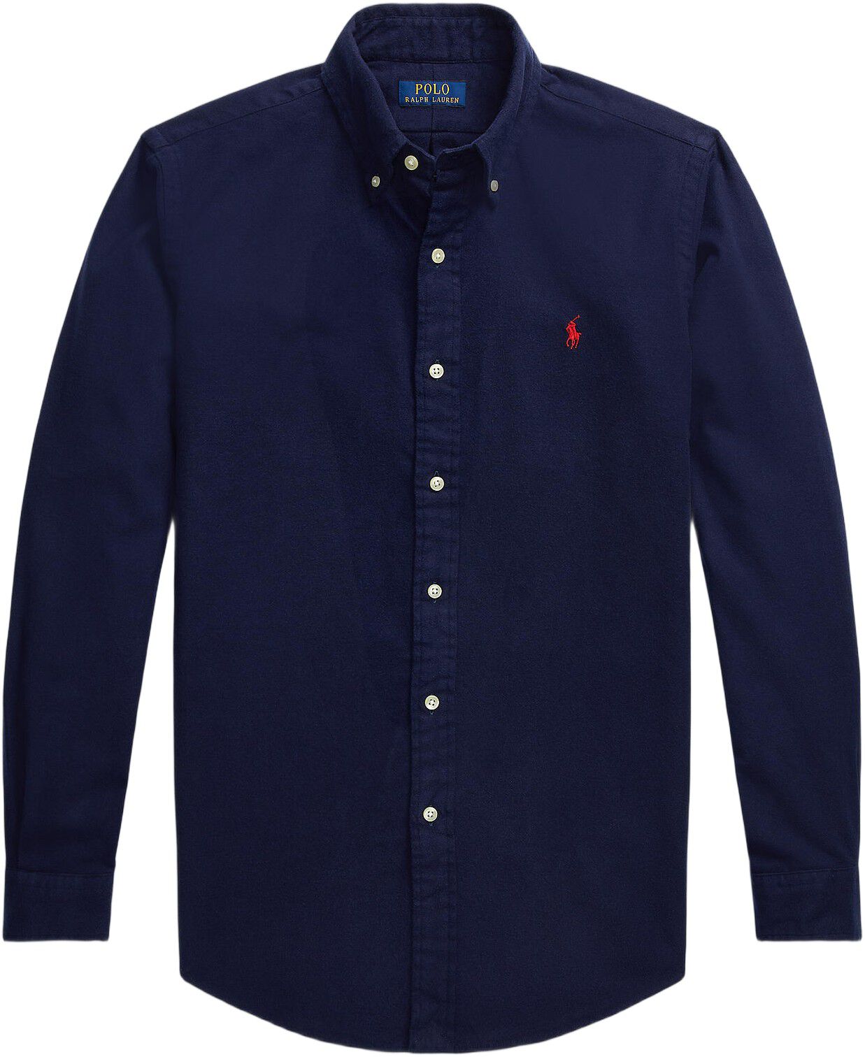 Custom Fit Brushed Flannel Shirt