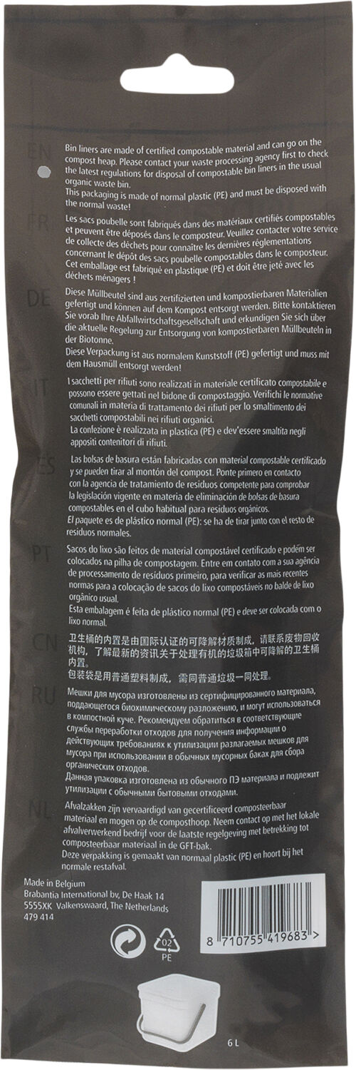 Affaldspose S. 6 ltr. Bio